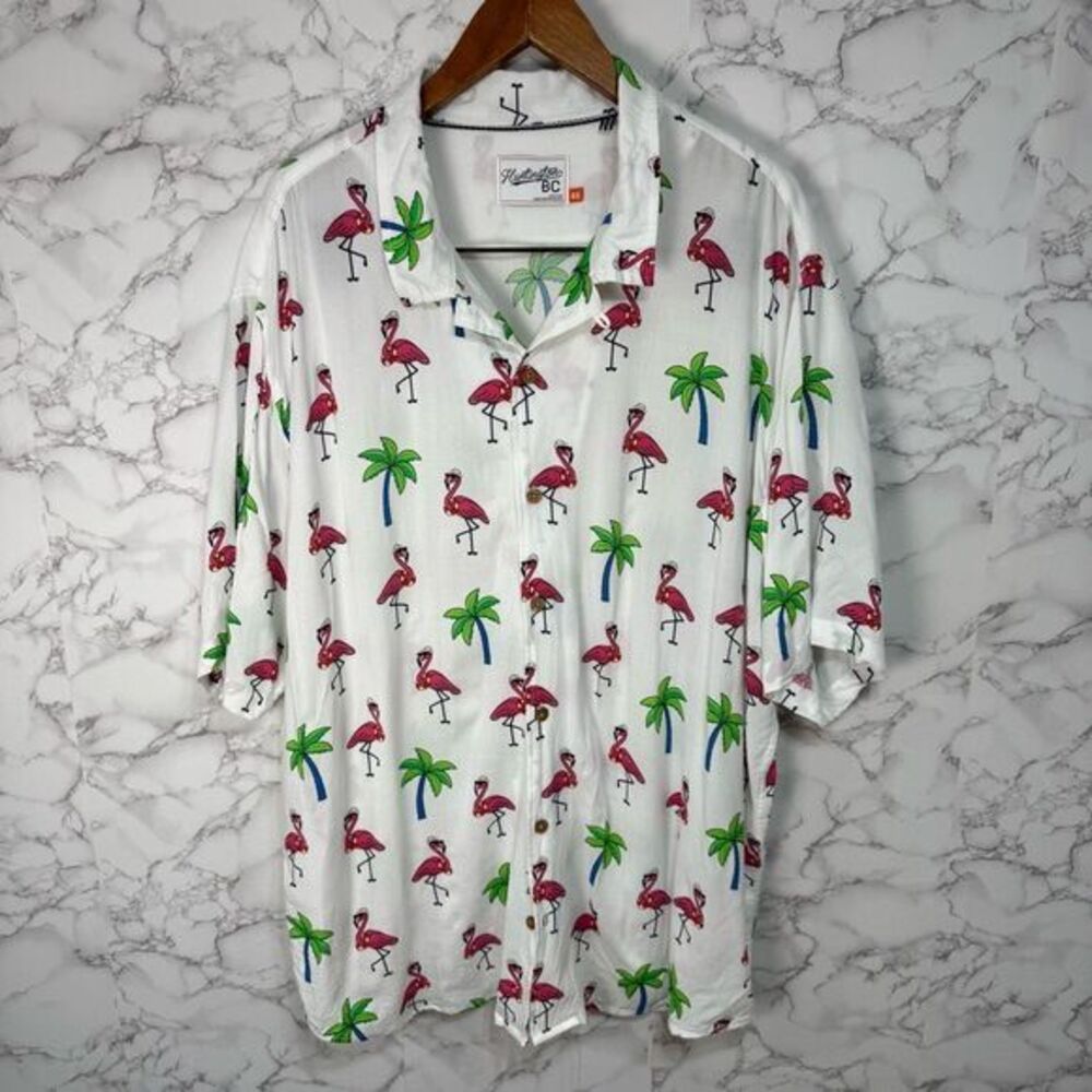 Huntington Big & Tall Men’s Shirt sz 4X Casual Button Down #F705